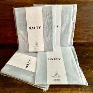 Salty Tea Towels in Light Blue (4)